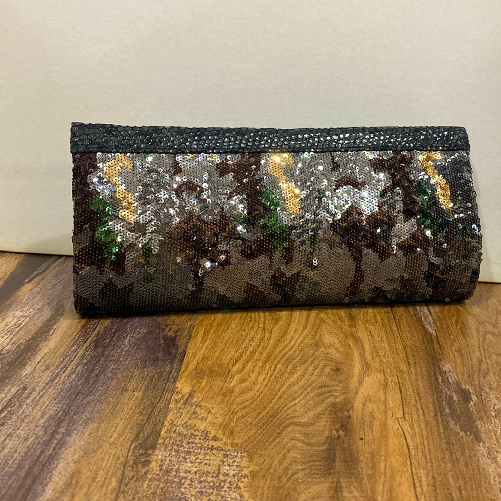 Camo clutch bag